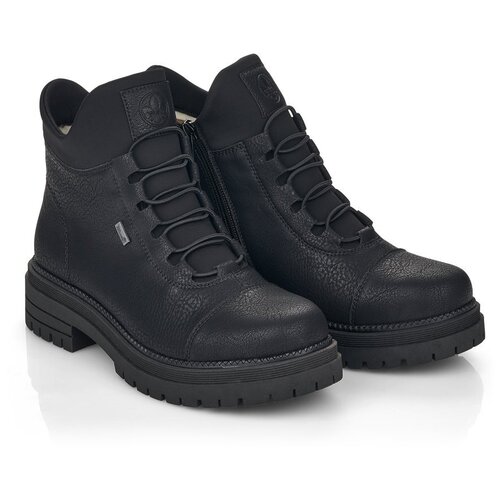 ботинки rieker y3163-00 38 черного цвета