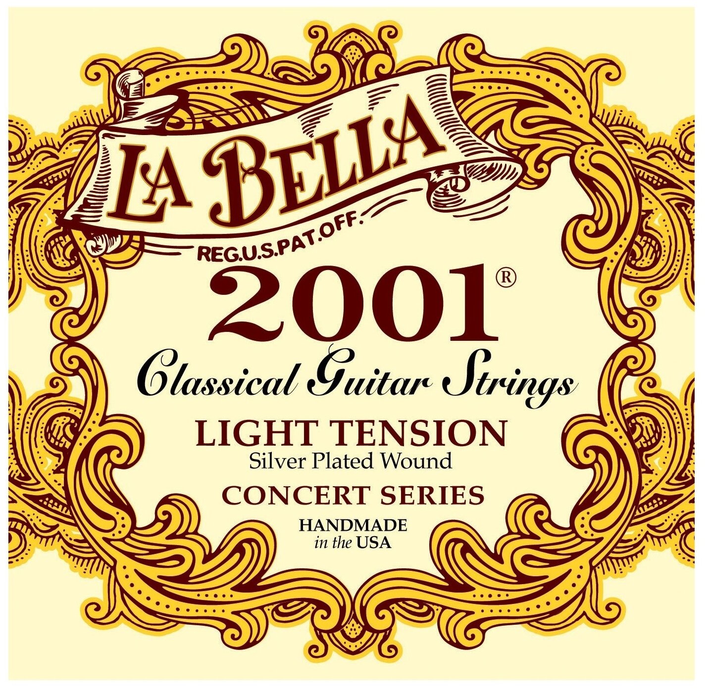 LA BELLA 2001H Струны для классической гитары