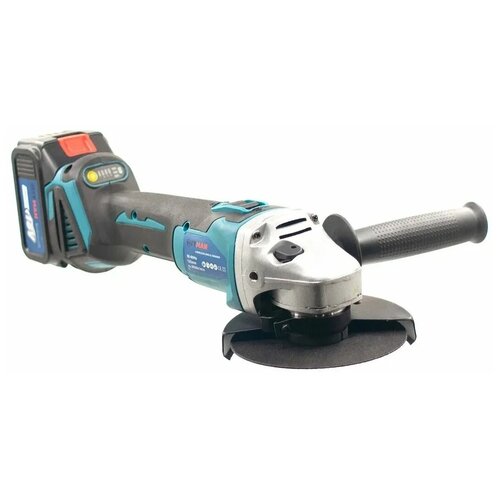 Аккумуляторная УШМ Hitman 18V 4 Ач x2 125 мм синий 800000₽