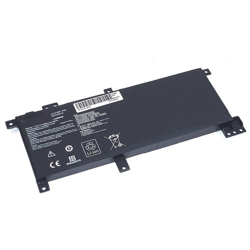Аккумуляторная батарея для ноутбука Asus X456 (C21N1508) 7.6V 38Wh OEM черная аккумулятор c21n1508 для asus x456 x456ua x456ub x456uf x456uj x456uq x456ur x456uv