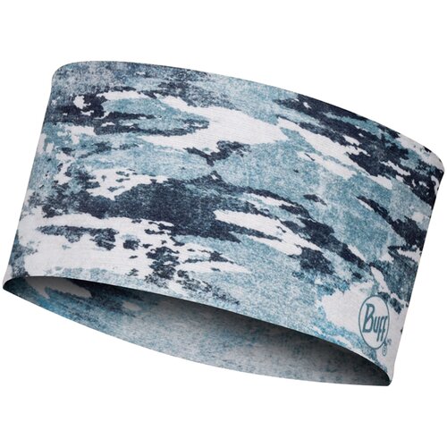 Повязка Buff Coolnet Uv+ Wide Headband Lazs, серый, синий повязка buff coolnet uv wide headband deri blue