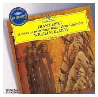 Компакт-Диски, Deutsche Grammophon, KEMPFF, WILHELM - Liszt: Annees De Pelerinage (Excerpts) (CD)