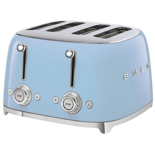 Smeg Тостер на 4 ломтика SMEG TSF03PBEU