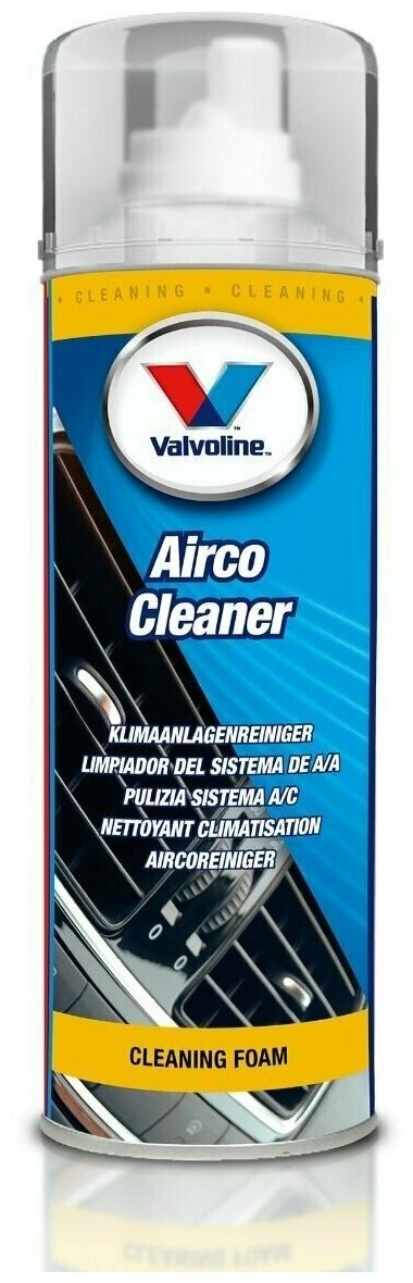 Очиститель кондиционеров пенный Valvoline Airco Cleaner 500мл (887067)