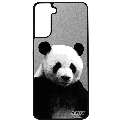 фото Необычный чехол на телефон // samsung galaxy s21 // "большая панда" panda тибет, utaupia, оранжевый