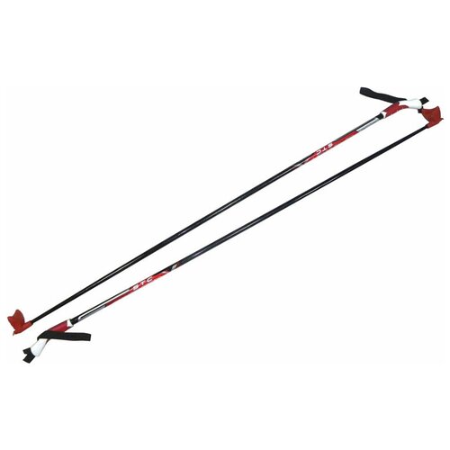 фото Лыжные палки stc 140 см sporter черный/красный