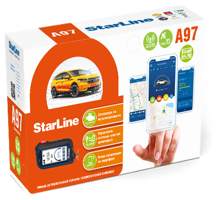 Автосигнализация StarLine A97 GSM GPS