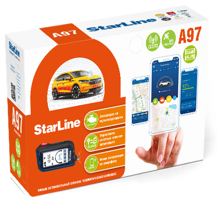 Охранно-телематический комплекс StarLine A97 GSM GPS