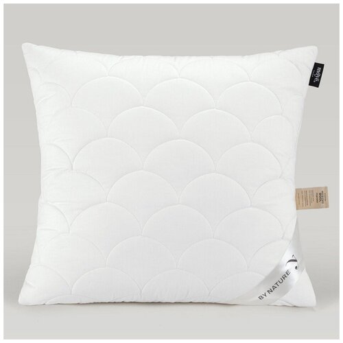Подушка упругая MOYЁ home Merino Wool, овечья шерсть, 100% хлопок, перкаль, 70х70