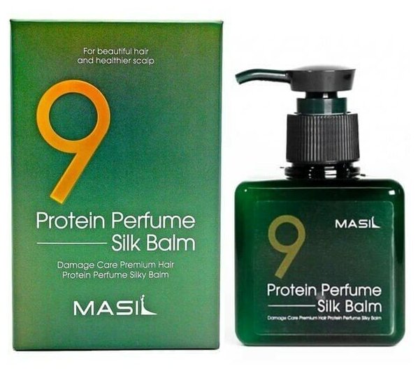 Masil 9 Несмываемый бальзам для поврежденных волос Protein Perfume Silk Balm