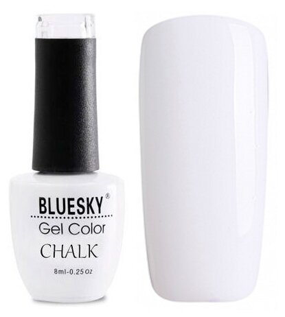 BlueSky, Гель-лак "Chalk" #008, 8 мл (белый)