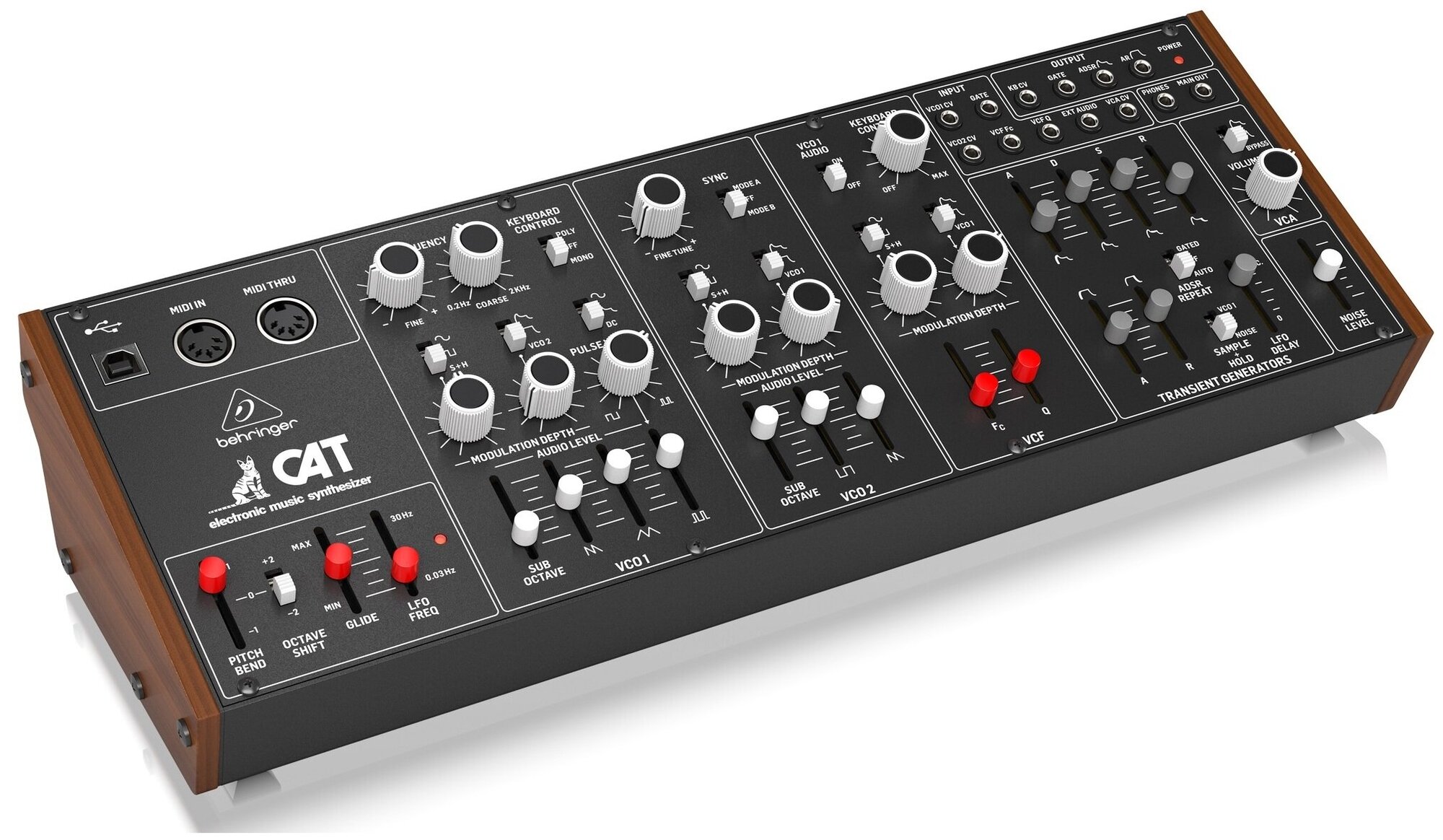 Behringer CAT полумодульный аналоговый синтезатор