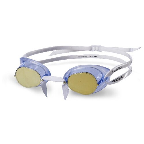 Очки для плавания стартовые HEAD RACER Mirrored, Цвет - синий
