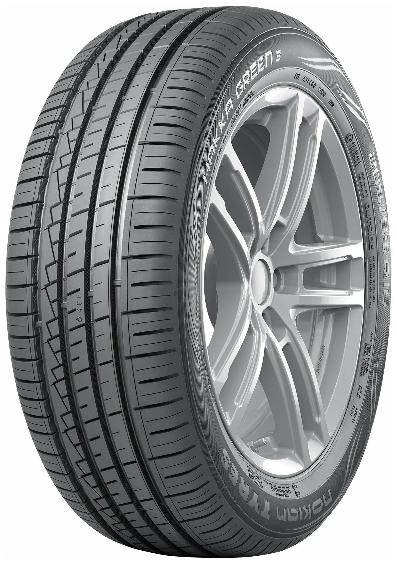 Автошина NOKIAN TYRES Hakka Green 3 215/55 R16 97 V