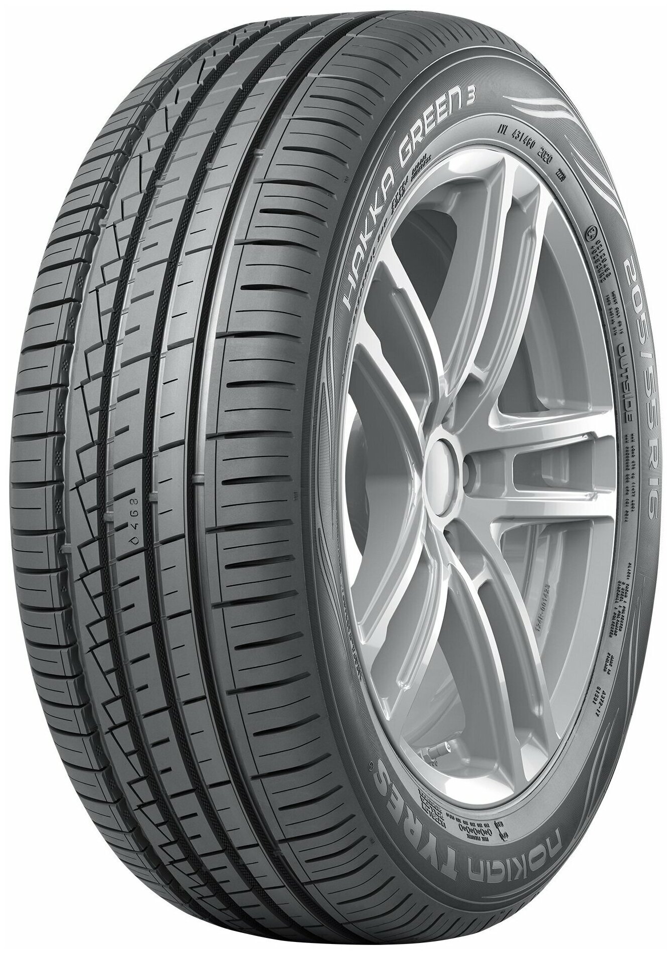 Шина 165/70R14 Nokian Tyres Hakka Green 3 81T