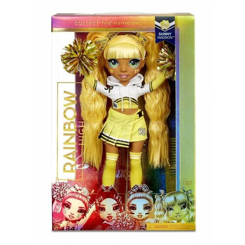 Кукла Rainbow High Cheer Doll Sunny Madison