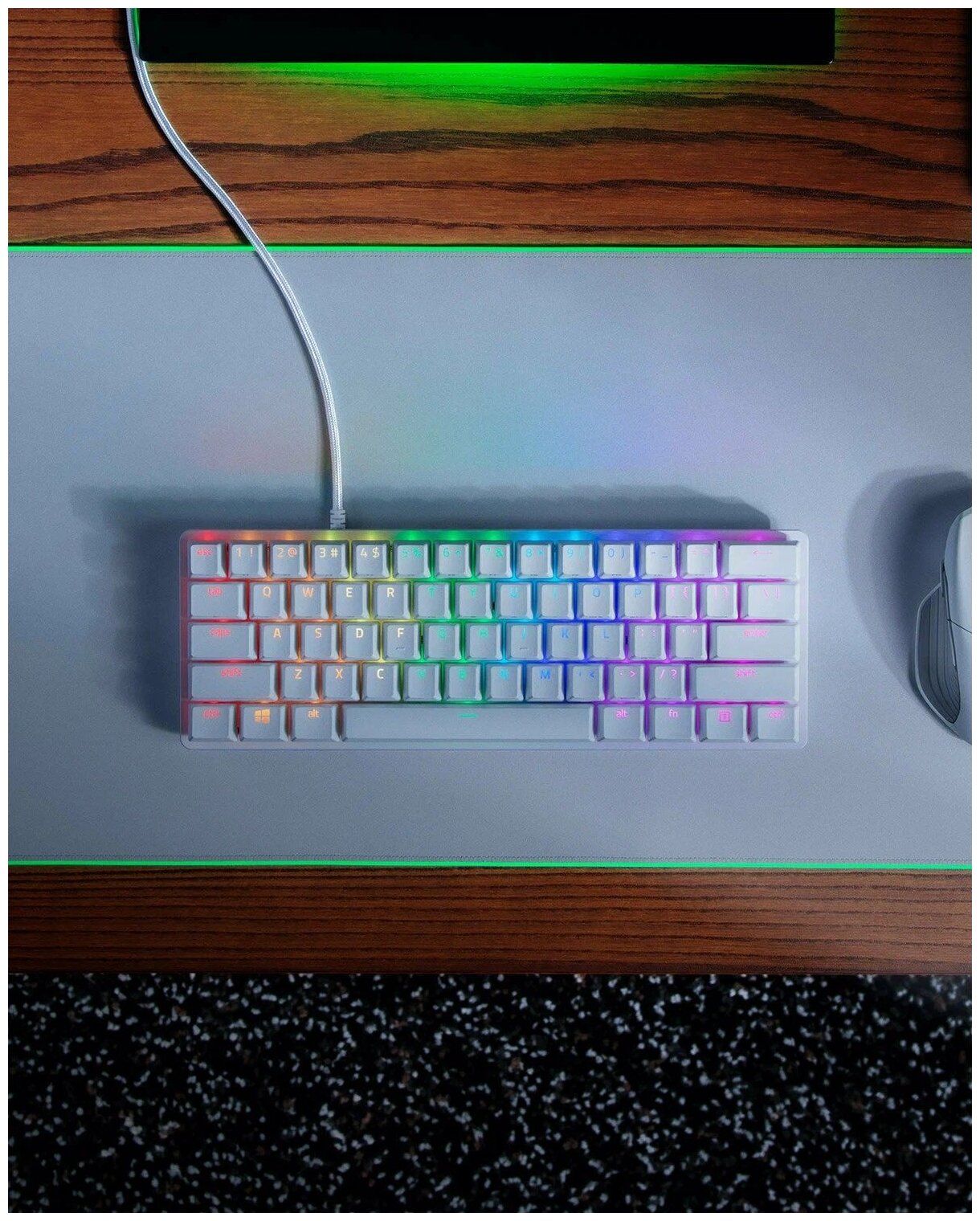 Клавиатура Razer Huntsman Mini Mercury Purple Switch