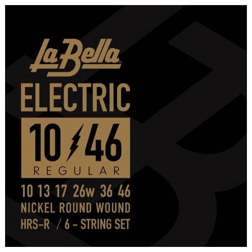 LA BELLA HRS-R - Струны для электрогитары 10-46