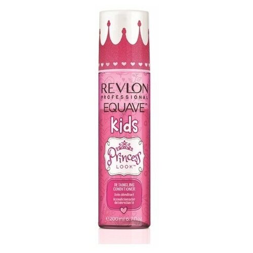 Несмываемый 2-х фазный кондиционер для девочек Revlon Professional Equave IB Kids Princess Detangling Conditioner 200 мл revlon equave normal hydro inst detang conditioner 500ml