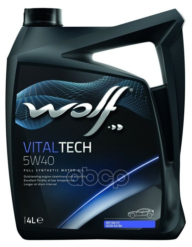 Wolf Масло Моторное Vitaltech 5w40 4l