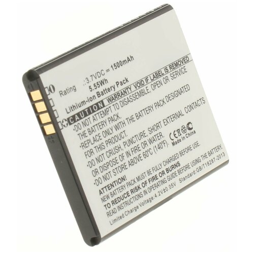 Аккумулятор iBatt iB-B1-M1736 700mAh для Doro E383451,