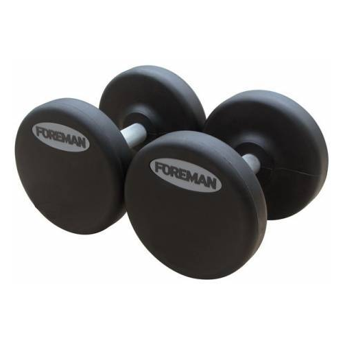 фото Гантели foreman fm/ard 10 черный/наклейка редизайн