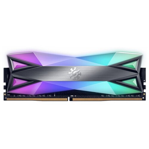 Оперативная память 8Gb DDR4 3200MHz ADATA XPG D60G RGB (AX4U32008G16A-ST60) оперативная память xpg spectrix d60g 8 гб ddr4 3200 мгц dimm cl16 ax4u32008g16a st60