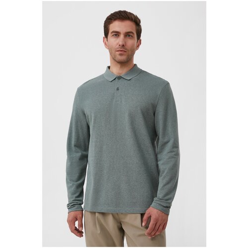 фото Лонгслив finn flare fab21076 размер m, зеленый (524)