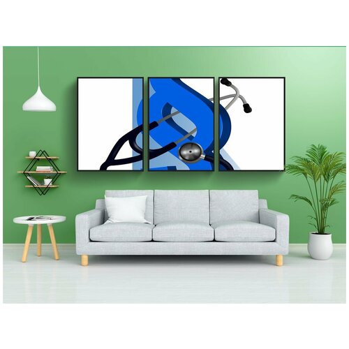 фото Набор модулных постеров для интерьера "доктор, здоровье, правый абзац" 60x90 см. в тубусе, без рамки lotsprints