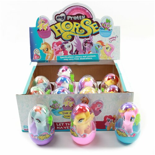 Пони с расчёской в яйце