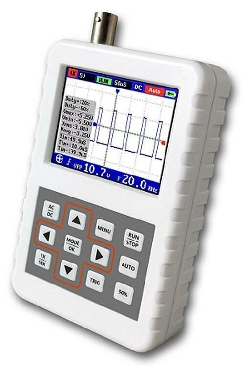 Портативный цифровой осциллограф FNIRSI DSO PRO (1 канал, 5 МГц) - фотография № 6