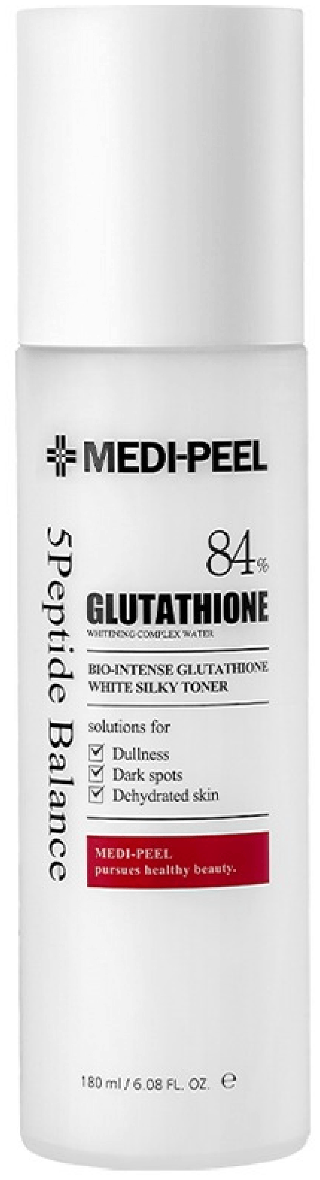 MEDI-PEEL Тонер против пигментации с глутатионом Bio-Intense Glutathione White Silky Toner, 180 мл