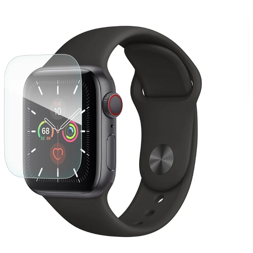фото Защитное закаленное противоударное стекло mypads для смарт-часов apple watch series 1/2/3 42mm
