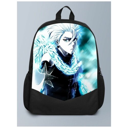 фото Черный рюкзак с принтом аниме блич bleach, ясутора садо, тосиро хицугая - 183 brutbag