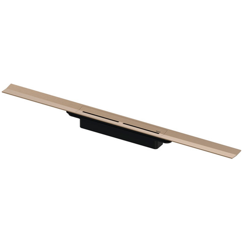 Душевой лоток Tece Drainprofile 670803 80 с решеткой PVD Brushed Red Gold