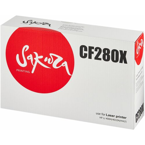 Картридж CF280X (80X) Black для принтера HP LaserJet Pro 400 M401a; M401d; M401dn; M401dne; M401dw
