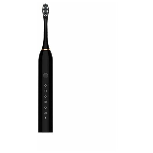 Электрическая зубная щетка X-3 SONIC TOOTHBRUSH Черный звуковая зубная щетка sonic toothbrush smarter x 7 белая