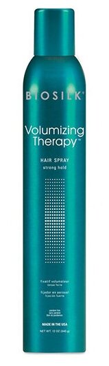 Лак для волос сильной фиксации Biosilk Volumizing Therapy Hair Spray Strong Hold 284 гр BS5216