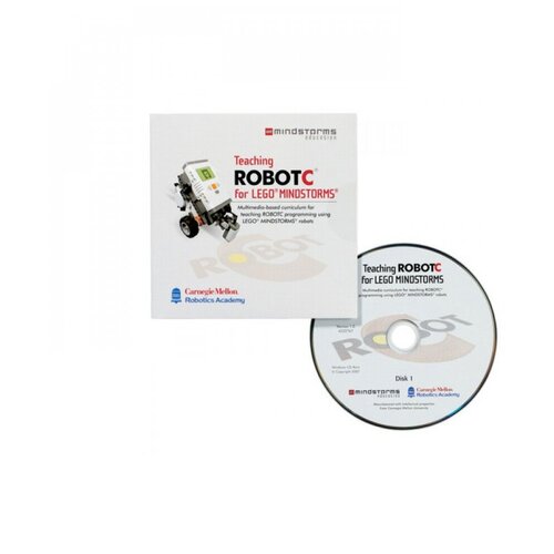 LEGO 2009781 Программное обеспечение Teaching ROBOTC для LEGO MINDSTORMS NXT LEGO 2009791 Комплект заданий по теме «Естественные науки и регистрация данных» на английском языке