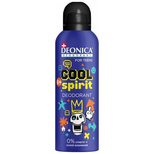 Дезодорант DEONICA FOR TEENS Cool Spirit спрей 125 мл