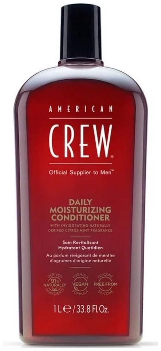 American Crew Daily Moisturizing Conditioner - Кондиционер для ежедневного ухода 1000 мл - фотография № 1