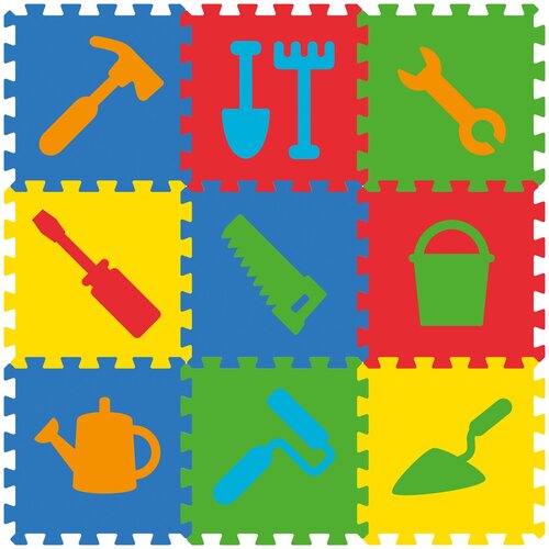 Magneticus Коврик-пазл Напольный пазл Инструменты EV-386