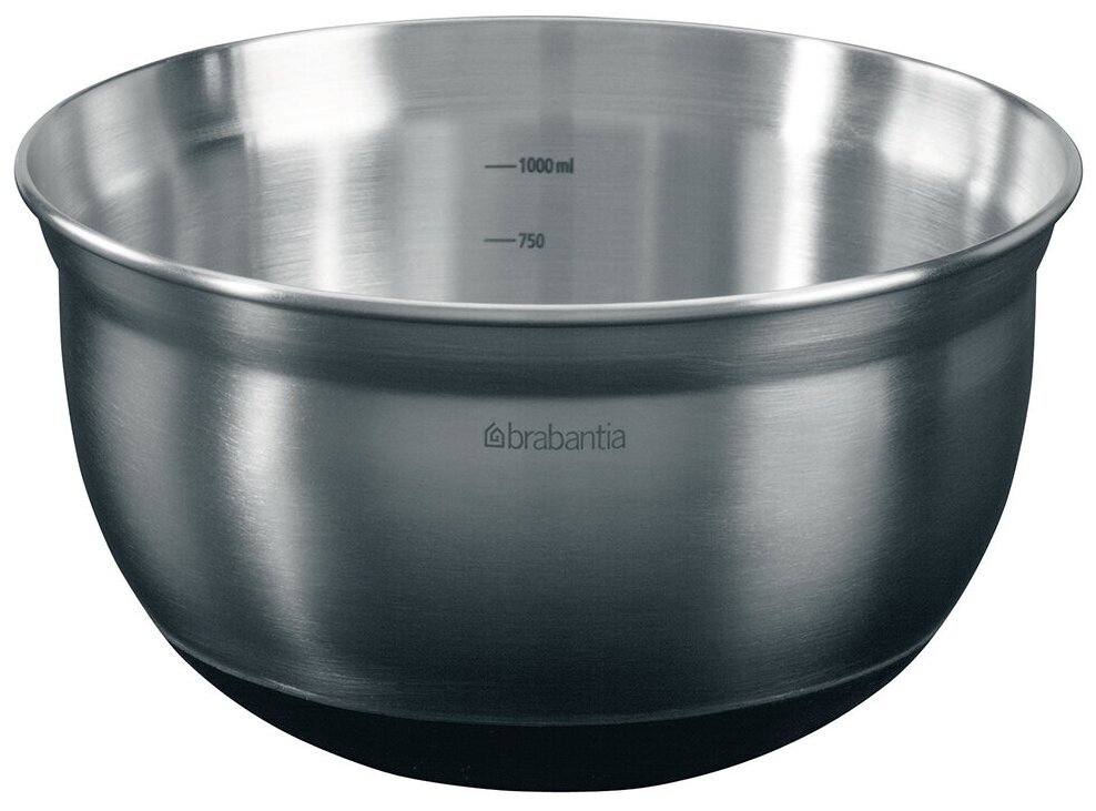 Салатник Brabantia 1,0л матовый металлик - фото №1