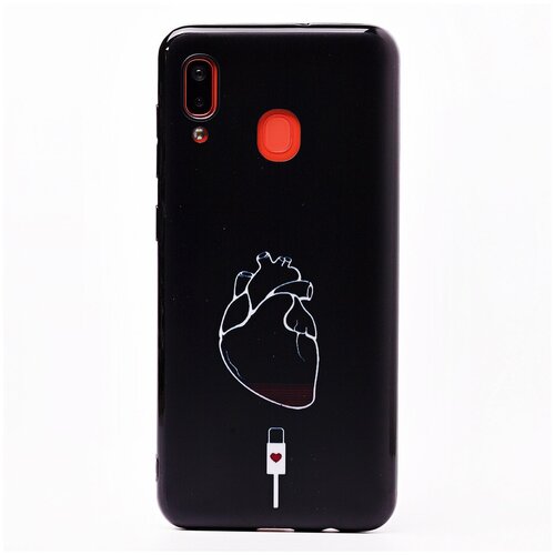 фото Чехол-накладка sc174 для samsung galaxy a30 (a305f) (005) (рисунок) без бренда