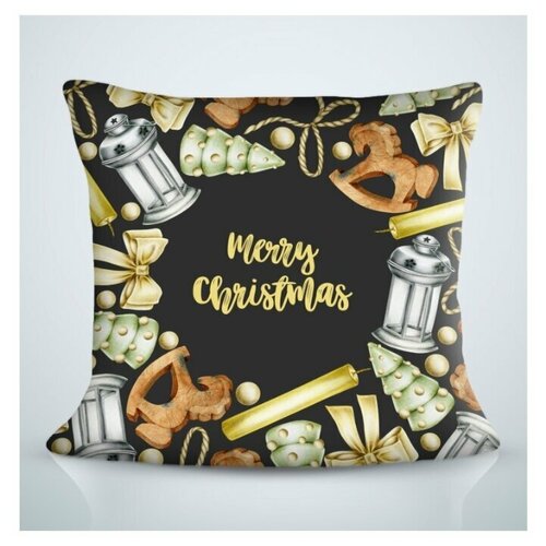 фото Подушка декоративная сирень , 40*40 см.