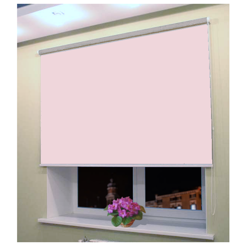 фото Большая рулонная штора эко (розовый, 200, 250) мастер плюс