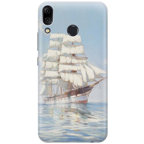 фото Re:pa накладка transparent для asus zenfone 5z (zs620kl) с принтом "идеальный парус"