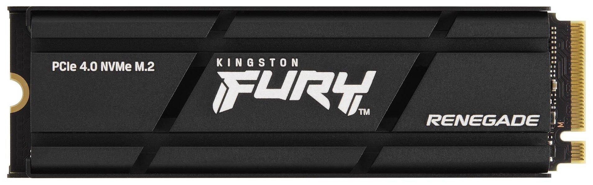 Твердотельный накопитель Kingston Fury Renegade 1000Gb /SFYRSK/1000G/ M.2 2280, PCI-E 4.0 x4, 3D TLC, 7300/6000Mbs, 1000TBW, NVMe, Phison E18, HP heatsink