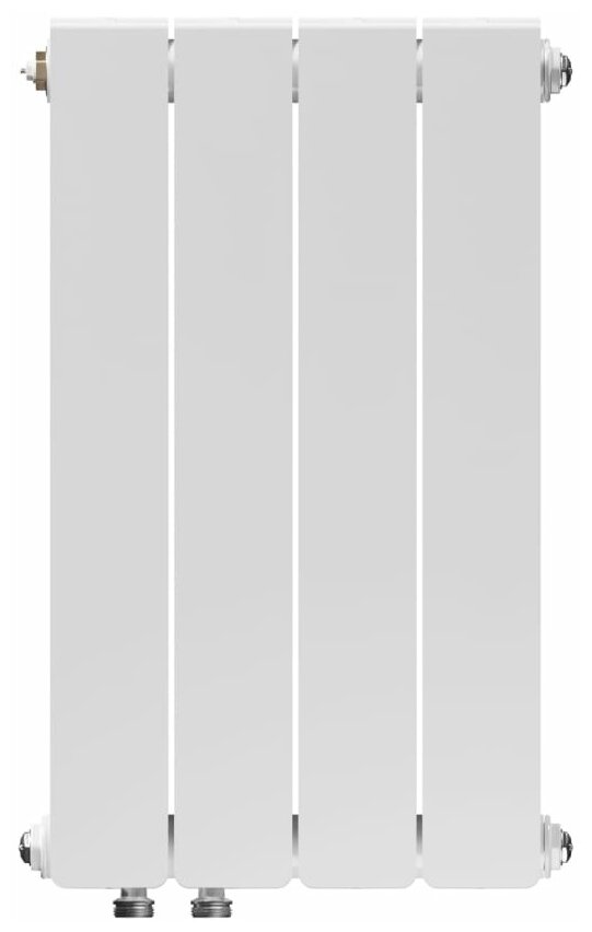 Радиатор Equation 500/90 4 секции двухсторонний нижнее подключение биметалл