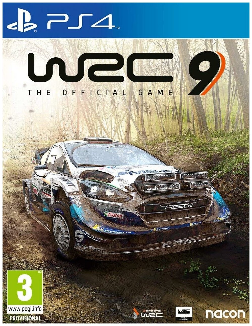 WRC 9: FIA World Rally Championship (PS4) английский язык